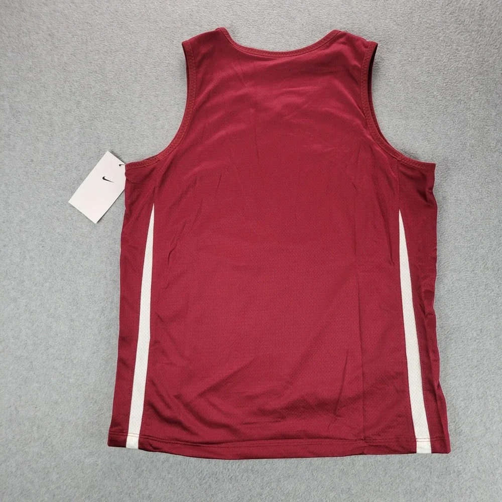 Nike Kids Reversible‎ Basketball Jersey Maroon White DN5269-612 Size Large L